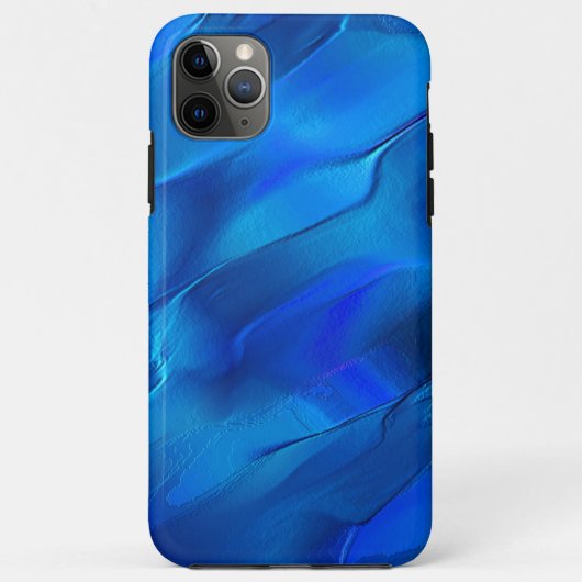 Metaalduinen in tonnen met levendige blauwe kleur Case-Mate iPhone case (Achterkant)
