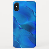 Metaalduinen in tonnen met levendige blauwe kleur Case-Mate iPhone case (Achterkant)