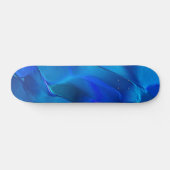 Metaalduinen in tonnen met levendige blauwe kleur persoonlijk skateboard (Horizontaal)