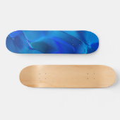 Metaalduinen in tonnen met levendige blauwe kleur persoonlijk skateboard (Horizontaal)
