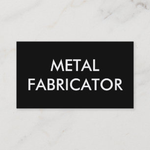 metaalfabricator visitekaartje