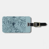 Metaalfern, zilveren fronten, NZ, aangepaste tekst Bagagelabel (Voorkant horizontaal)