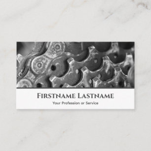 Metaalfietspiniton voor fietsenreparatiewinkels visitekaartje