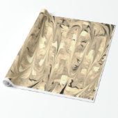 Metaalfucheglossiepapier Cadeaupapier (Uitgerold)