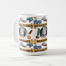 Metaalfusie Koffiemok