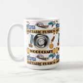 Metaalfusie Koffiemok (Links)