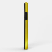 Metaalgeel Roestvrij staal Metaalkijk Case-Mate iPhone Case (Achterkant/rechts)