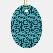 Metaalgolven 2Tone Blauwgroen Drk OVAL ORNAMENTEN (Achterkant)