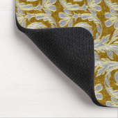 Metaalgolven, White-Gold MOUSEPAD Muismat (Hoek)