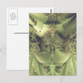 metaalgordijn briefkaart (Voorkant / Achterkant)