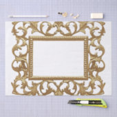 Metaalgoud  Acanthus Leaf  Lijst Tissuepapier (Craft)