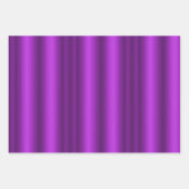 Metaalgoud en Paarse kerst Inpakpapier Vel (Voorkant 2)