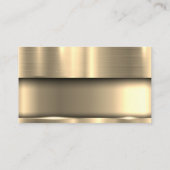 Metaalgoud | Hardwarehulpmiddelen Visitekaartje (Achterkant)