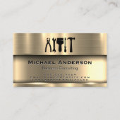 Metaalgoud | Hardwarehulpmiddelen Visitekaartje (Voorkant)