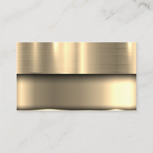 Metaalgoud | Logo bouwbouwbouwbouwer Visitekaartje (Achterkant)