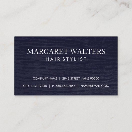 metaalgoud | Paarse weefselstructuur Visitekaartje (Achterkant)