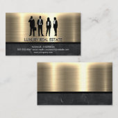 Metaalgoud | Professionals in het bedrijfsleven Visitekaartje (Voorkant / Achterkant)