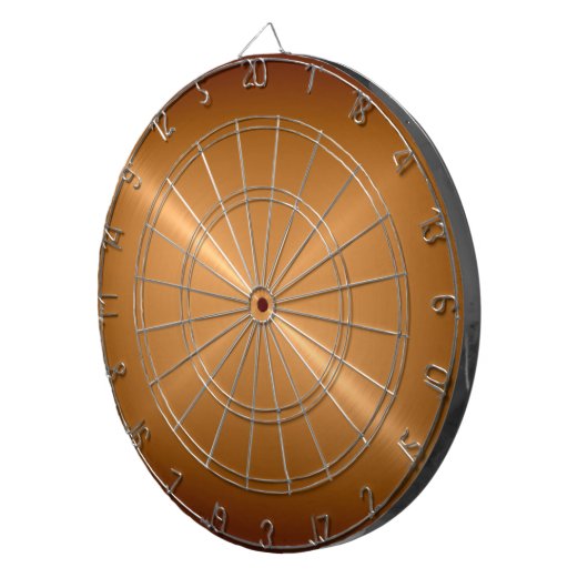 Metaalgoud roestvrij staal metalen blik dartbord (Voorkant Rechts)