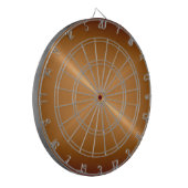 Metaalgoud roestvrij staal metalen blik dartbord (Voorkant Links)