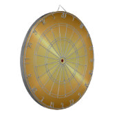 Metaalgoud roestvrij staal metalen blik dartbord (Voorkant Links)