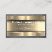 Metaalgoud | Staalgrens Visitekaartje (Voorkant)