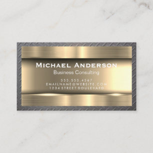 Metaalgoud   Staalgrens Visitekaartje