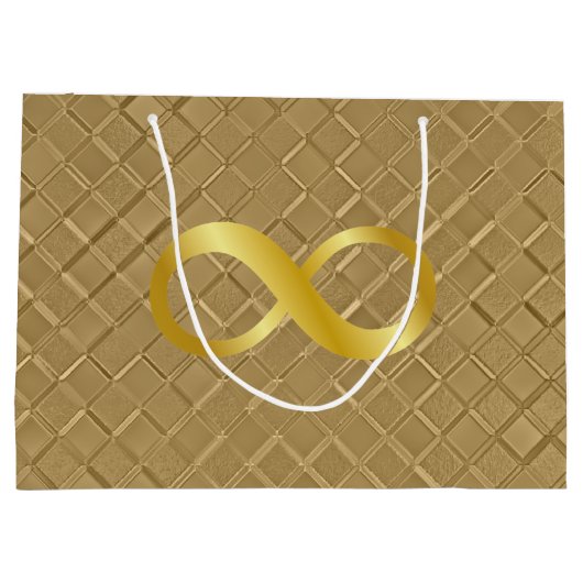 Metaalgoudfineste symbool Weddenschap Groot Cadeauzakje (Achterkant)