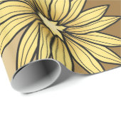 Metaalgoudvormig ontwerp cadeaupapier (Rol Hoek)