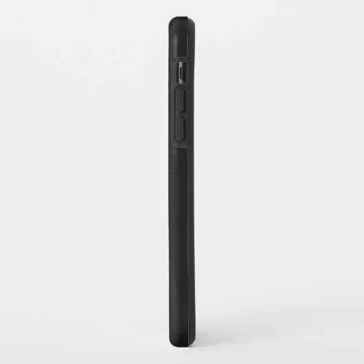 Metaalgrijs geborsteld aluminium uiterlijk Case-Mate iPhone case (Achterkant/links)