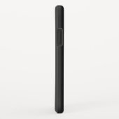 Metaalgrijs geborsteld aluminium uiterlijk Case-Mate iPhone case (Achterkant/rechts)