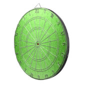 Metaalgroen roestvrij staal dartbord (Voorkant Rechts)