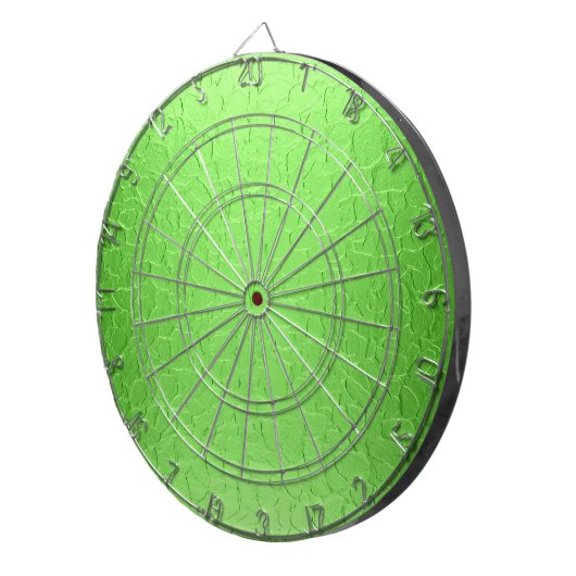 Metaalgroen roestvrij staal dartbord (Voorkant Rechts)