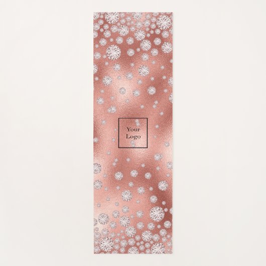 Metaalhandel in gouddiamanten uit het logo yogamat (Voorkant)