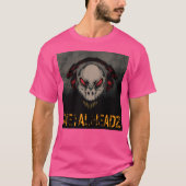 metaalhoofd t-shirt (Voorkant)