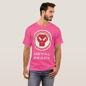 metaalhoofd t-shirt (Voorkant volledig)