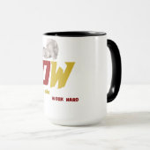 metaalhorizon | Sunset Luxe Kunst Mok (Voorkant rechts)