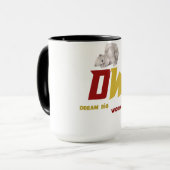 metaalhorizon | Sunset Luxe Kunst Mok (Voorkant links)