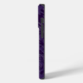 Metaalhoudende Paarse geborstelde aluminium Paarse Case-Mate iPhone Case (Achterkant / Links)