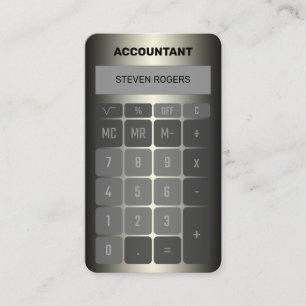 Metaalhoudende rekenfouten visitekaartje