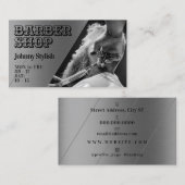 Metaalhoudende smeltkroes visitekaartje (Voorkant / Achterkant)