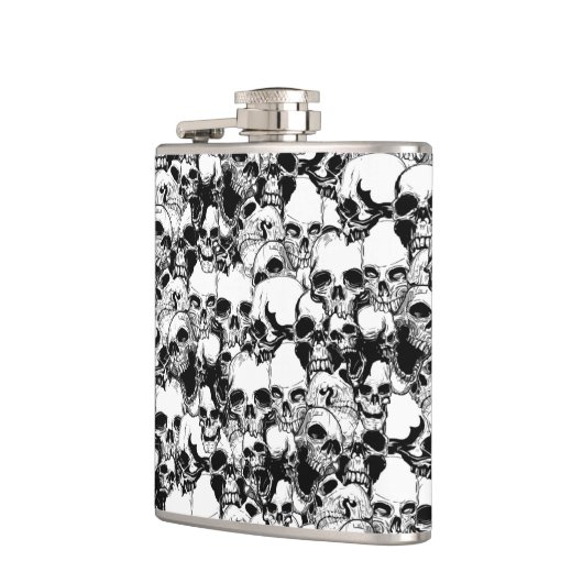 Metaalhuid Kolf Heupfles (Links)