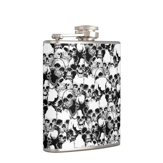 Metaalhuid Kolf Heupfles (Rechts)