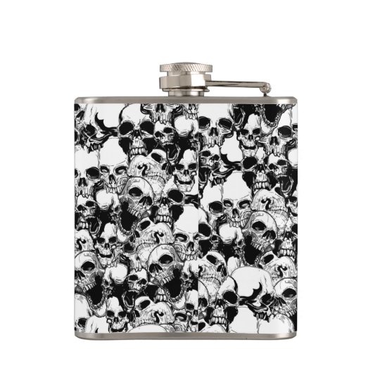 Metaalhuid Kolf Heupfles (Achterkant)