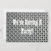 METAALINVITATIE (Voorkant)