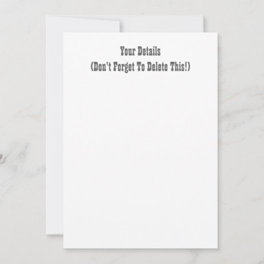 METAALINVITATIE (Achterkant)