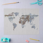 metaalkaarttissuepapier tissuepapier (Craft)