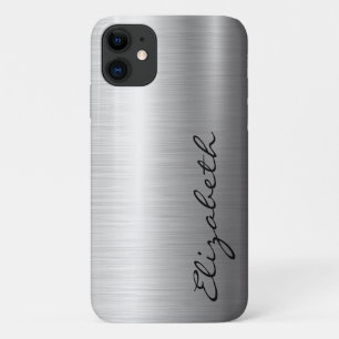 Metaalkleurloos roestvrij staal Metaalkijk Hoesje- Case-Mate iPhone Case