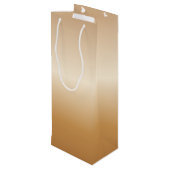 Metaalkopercellen Wijn Cadeautas (Achterkant Gekanteld)