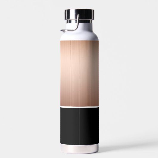 Metaalkopermonogram Waterfles (Rechts)