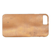 Metaalkopertextuur Case-Mate iPhone Case (Achterkant (Horizontaal))
